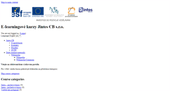Desktop Screenshot of kurzy.jintes.cz